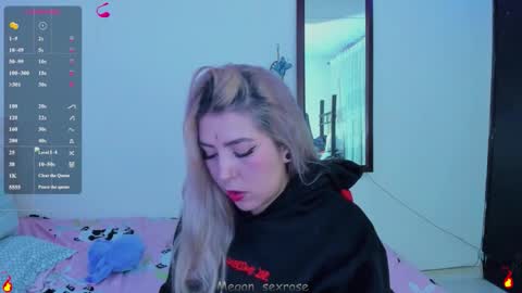 Megan rose online show from February 11, 1:21 am