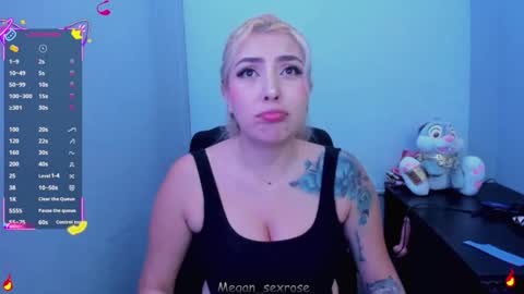 Megan rose online show from March 25, 2:50 am