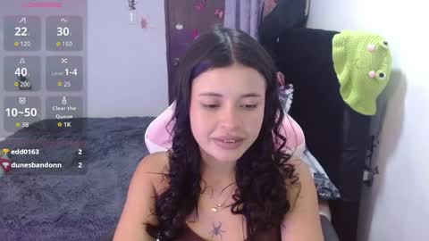 Snapshot of megan_ve chatting on April 5, 3:15 am Carolina online show from April 5, 3:15 am