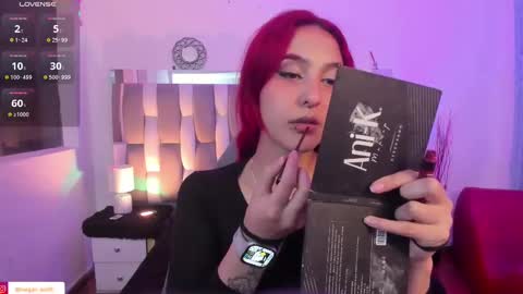  Megan  Online 1200am To 600 am Colombian time online show from February 25, 8:36 am