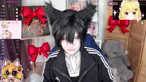 Snapshot of mekurisu chatting on February 18, 1:23 am mekurisu online show from February 18, 1:23 am