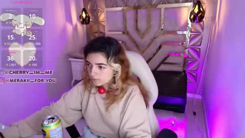 Snapshot of meraki_fraise chatting on November 25, 6:30 pm online show from November 25, 6:30 pm