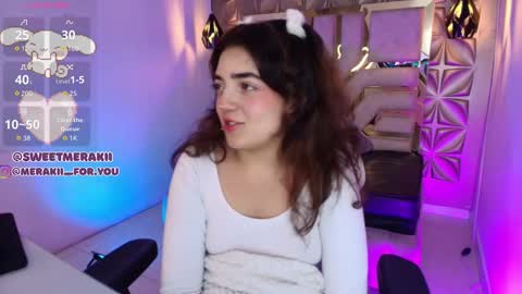 Snapshot of meraki_fraise chatting on February 3, 6:40 am online show from February 3, 6:40 am