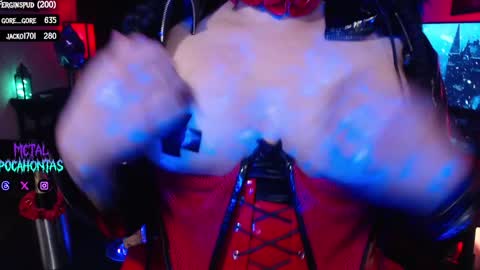 MetalPocahotass online show from January 1, 6:15 am