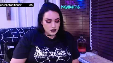MetalPocahotass online show from September 18, 11:18 pm