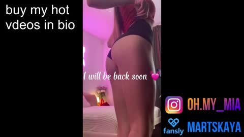 Mia Martskaya online show from December 1, 7:24 am