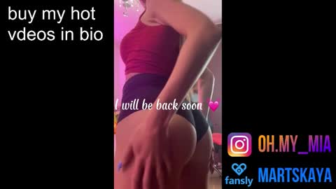 Mia Martskaya online show from December 2, 6:30 am