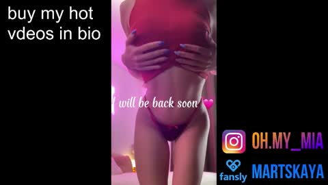 Mia Martskaya online show from December 14, 7:58 am