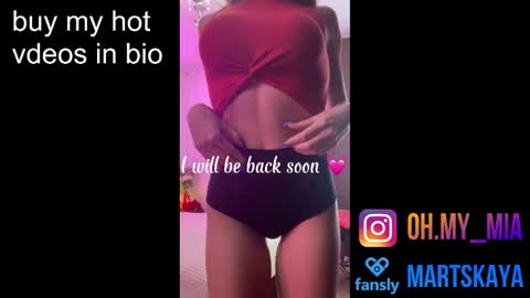 Mia Martskaya online show from December 20, 8:21 am