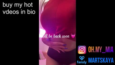 Mia Martskaya online show from February 17, 7:05 am