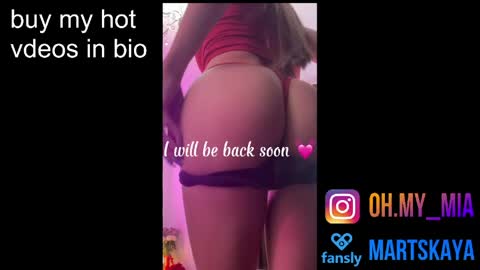 Mia Martskaya online show from June 4, 2:12 pm