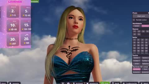 Mia online show from December 13, 9:09 pm