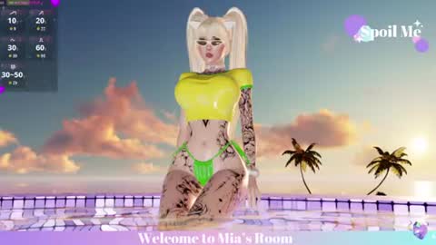 Mia online show from June 24, 2:38 pm