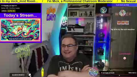 Professional Moderator  Mick Mickey online show from June 10, 6:07 pm