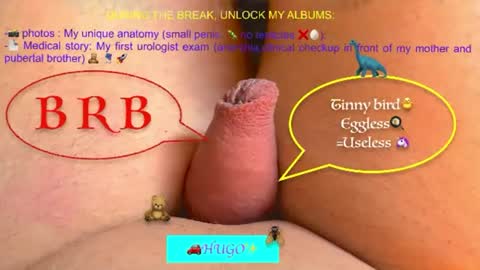 tinypenis online show from July 20, 3:14 pm