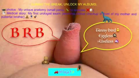 tinypenis online show from July 31, 10:31 pm