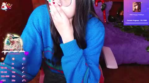 Snapshot of midoriquinn chatting on December 14, 4:34 pm Midori 7u7 online show from December 14, 4:34 pm