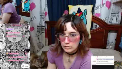 Snapshot of milalunala chatting on October 27, 2:37 am Mila-Lunala online show from October 27, 2:37 am
