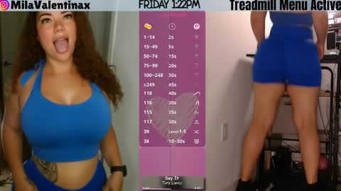 Snapshot of milavalentinax chatting on May 29, 5:22 pm Mila Valentina online show from May 29, 5:22 pm