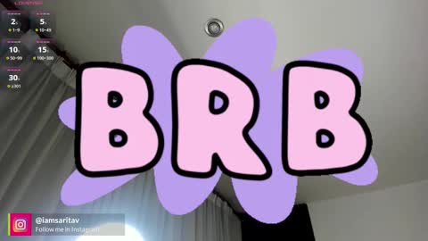 Snapshot of missbrasil_ chatting on February 5, 11:48 am Sara Vanegas online show from February 5, 11:48 am