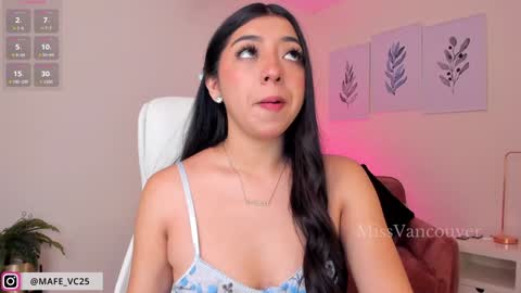 Snapshot of missvancouver_ chatting on January 14, 11:37 pm Mafe Jimenez online show from January 14, 11:37 pm
