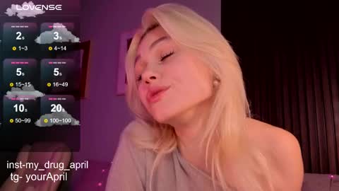 Snapshot of my_april chatting on October 8, 3:48 am April online show from October 8, 3:48 am