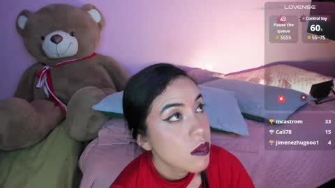 Snapshot of nathy_8 chatting on February 26, 9:42 am Nathalia online show from February 26, 9:42 am