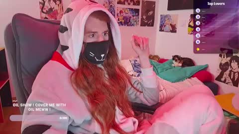 Snapshot of neko_nyaaa chatting on March 13, 10:05 pm Neko online show from March 13, 10:05 pm