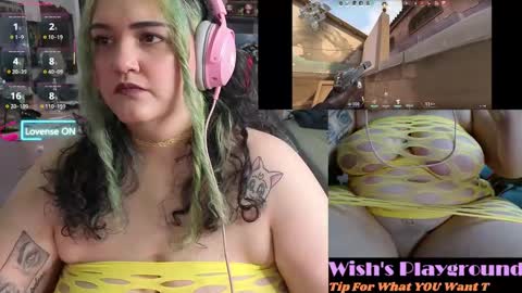 Snapshot of nevermakeawish chatting on September 30, 6:07 am Wishs Playground online show from September 30, 6:07 am