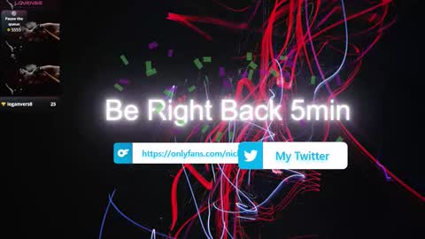 Nicholassx online show from October 7, 5:48 am