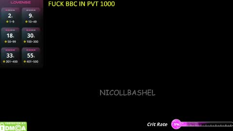 Snapshot of nicollbashel chatting on October 2, 7:59 am Nicoll Independent model online show from October 2, 7:59 am