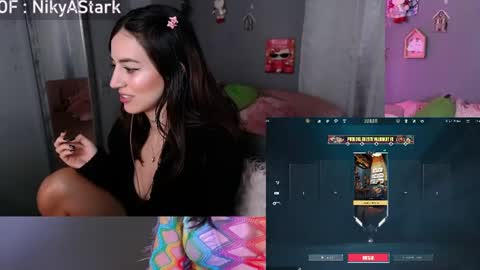 Snapshot of nikyastark chatting on June 24, 8:02 am Niky A Stark online show from June 24, 8:02 am