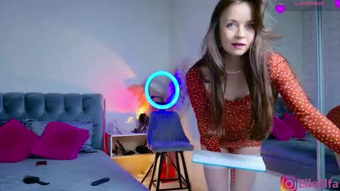 Snapshot of nudeella chatting on September 12, 7:25 pm ElfaElle Im online .Wednesday Thursday Friday Saturday Sunday from 10pm to 2am GMT3 online show from September 12, 7:25 pm