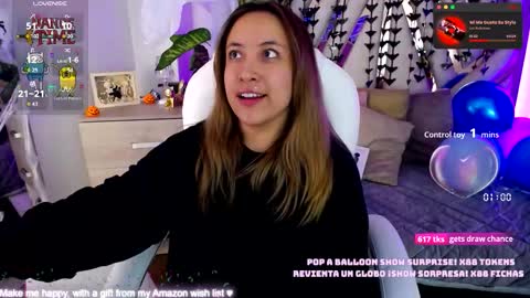 Alex   .    online show from October 17, 9:50 pm