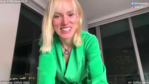 Kelly online show from February 11, 1:10 am