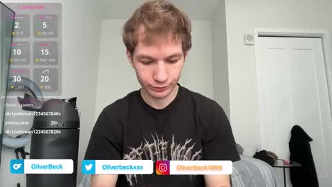 Oliver Beck online show from March 4, 7:20 pm