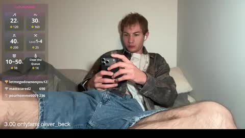 Oliver Beck online show from May 17, 2:09 am