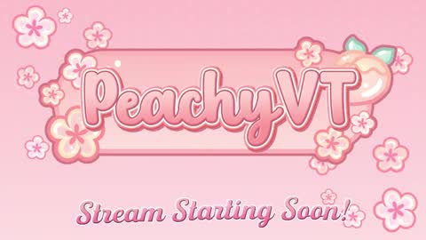 Snapshot of peachyvt chatting on May 25, 7:36 am Peachy aka Emmi or Mimi online show from May 25, 7:36 am