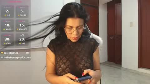 Snapshot of perla_hot4u chatting on July 25, 11:24 pm online show from July 25, 11:24 pm