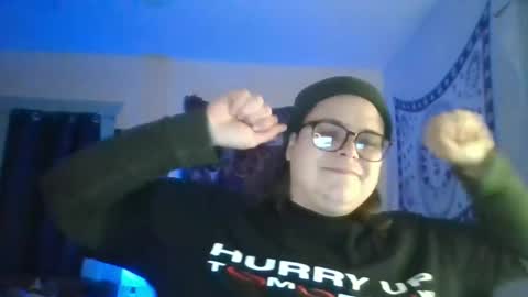 Snapshot of pizzabuttstuff chatting on February 12, 4:33 am daddy pizza online show from February 12, 4:33 am