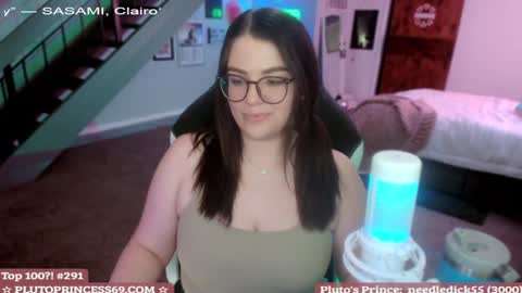 Snapshot of plutoprincess69 chatting on February 6, 5:57 am Pluto Princess online show from February 6, 5:57 am