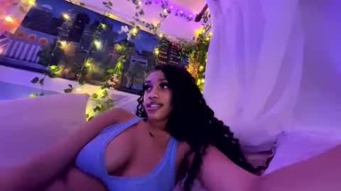 Snapshot of prettyblackgal chatting on February 3, 6:40 am prettyblackgal online show from February 3, 6:40 am