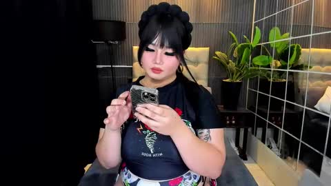 Snapshot of princesshugecummer chatting on March 3, 5:39 pm Astrid Ley online show from March 3, 5:39 pm