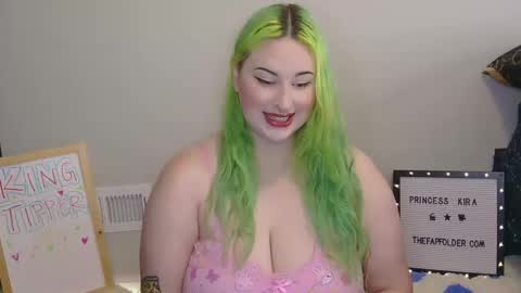 Princess Kira online show from October 10, 2:05 pm