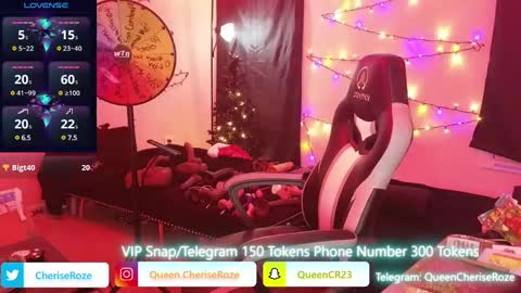 Queen Cherise Roze online show from December 17, 1:29 am
