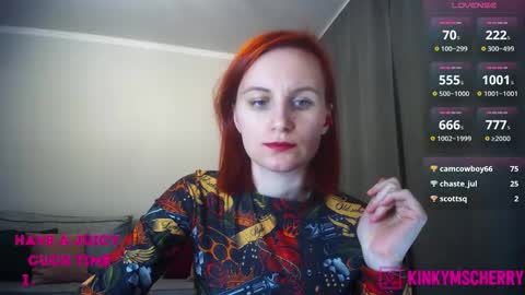 Cherry  Miss Cherry online show from March 3, 6:55 pm