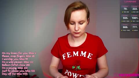 Cherry  Miss Cherry online show from May 26, 4:03 pm
