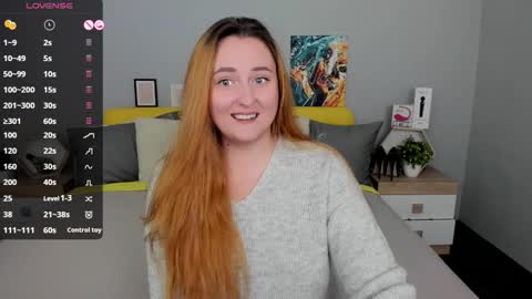 Snapshot of red_naughtyfox chatting on November 6, 7:04 pm Lessy Fox online show from November 6, 7:04 pm