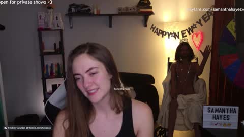 The Real Samantha Hayes haha  online show from January 13, 12:51 am