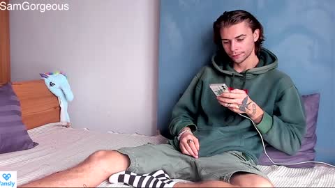 Snapshot of samgorgeous chatting on January 17, 3:12 am Fansly - Top4fans online show from January 17, 3:12 am